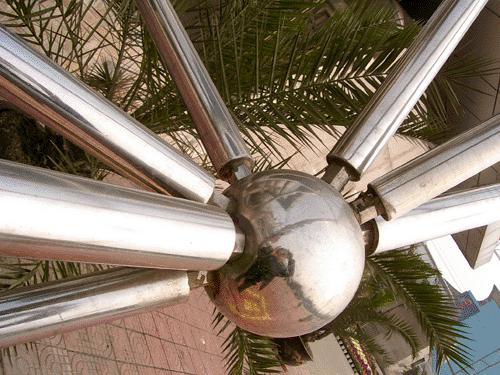 淄博不锈钢螺栓球网架