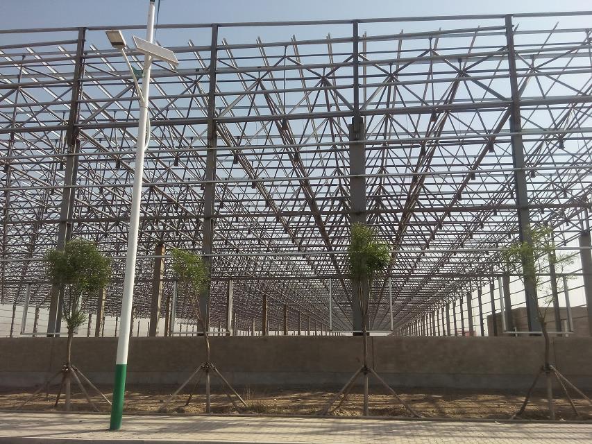 淄博汽车工业厂房网架